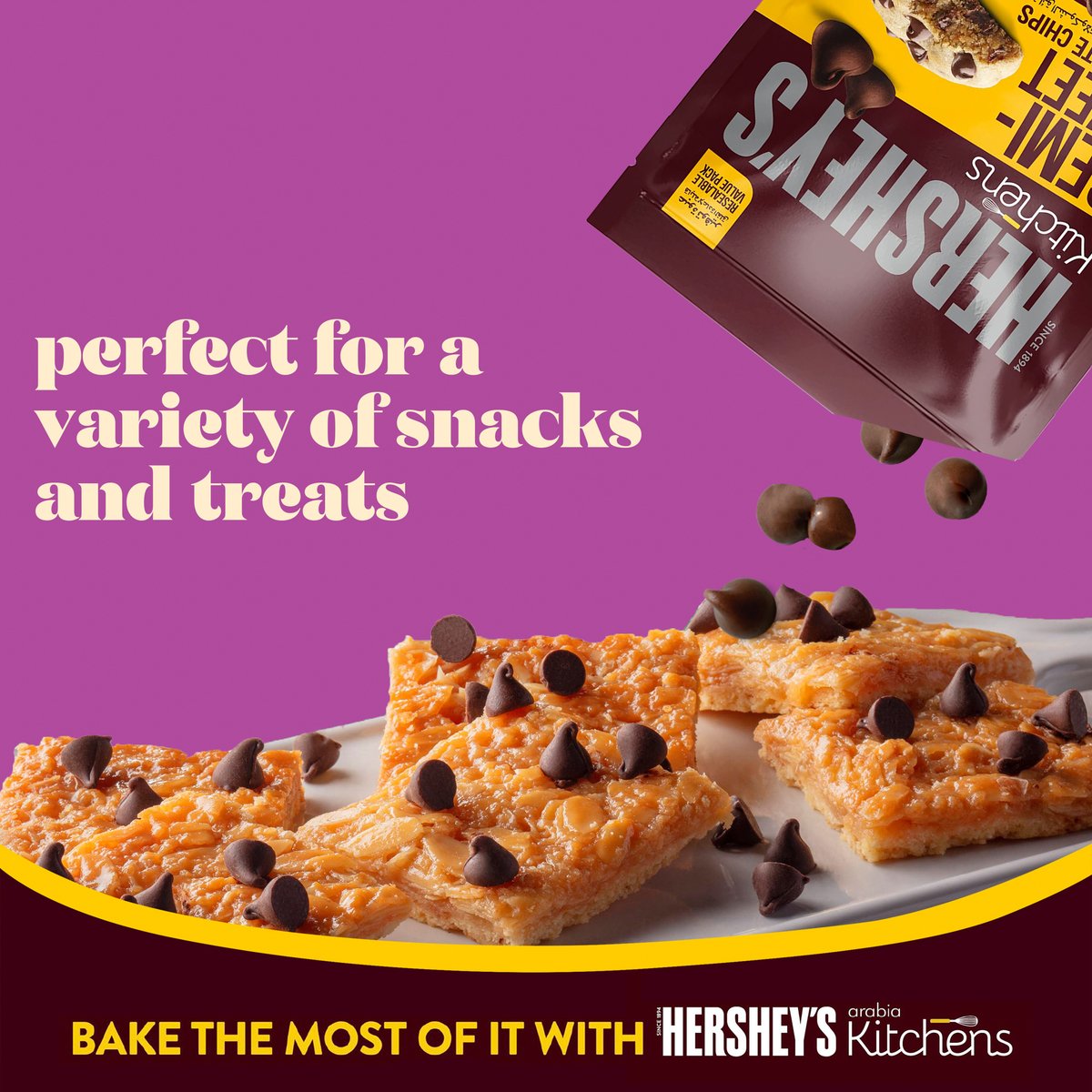 Hershey's Kitchens Semi-Sweet Chocolate Chips 200 g