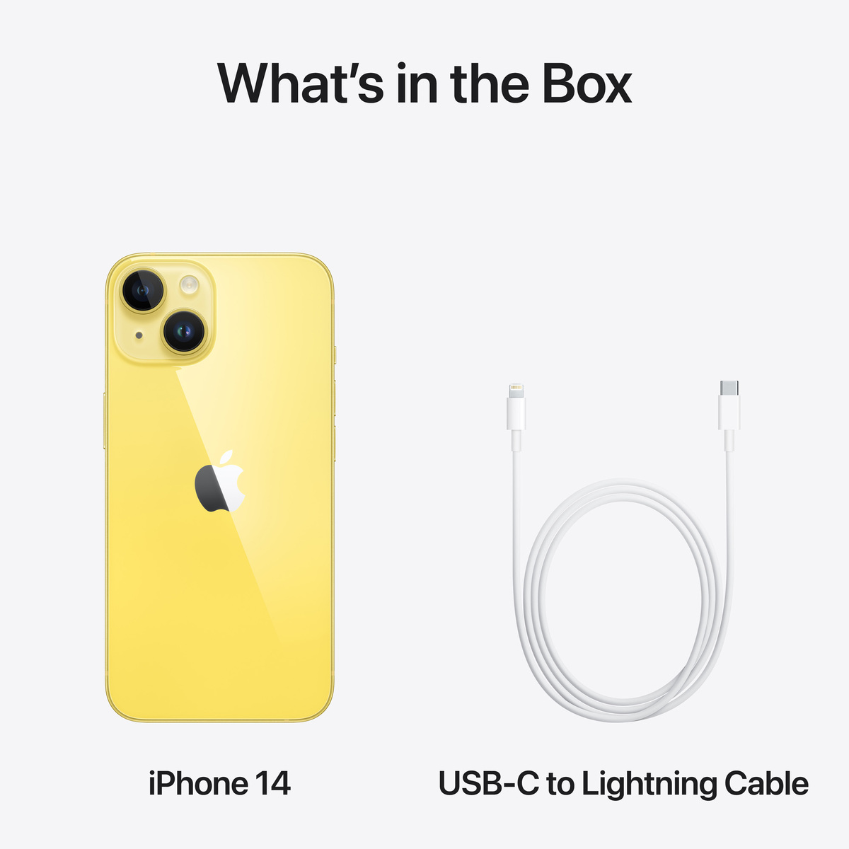 Apple iPhone 14, 512 GB Storage, Yellow