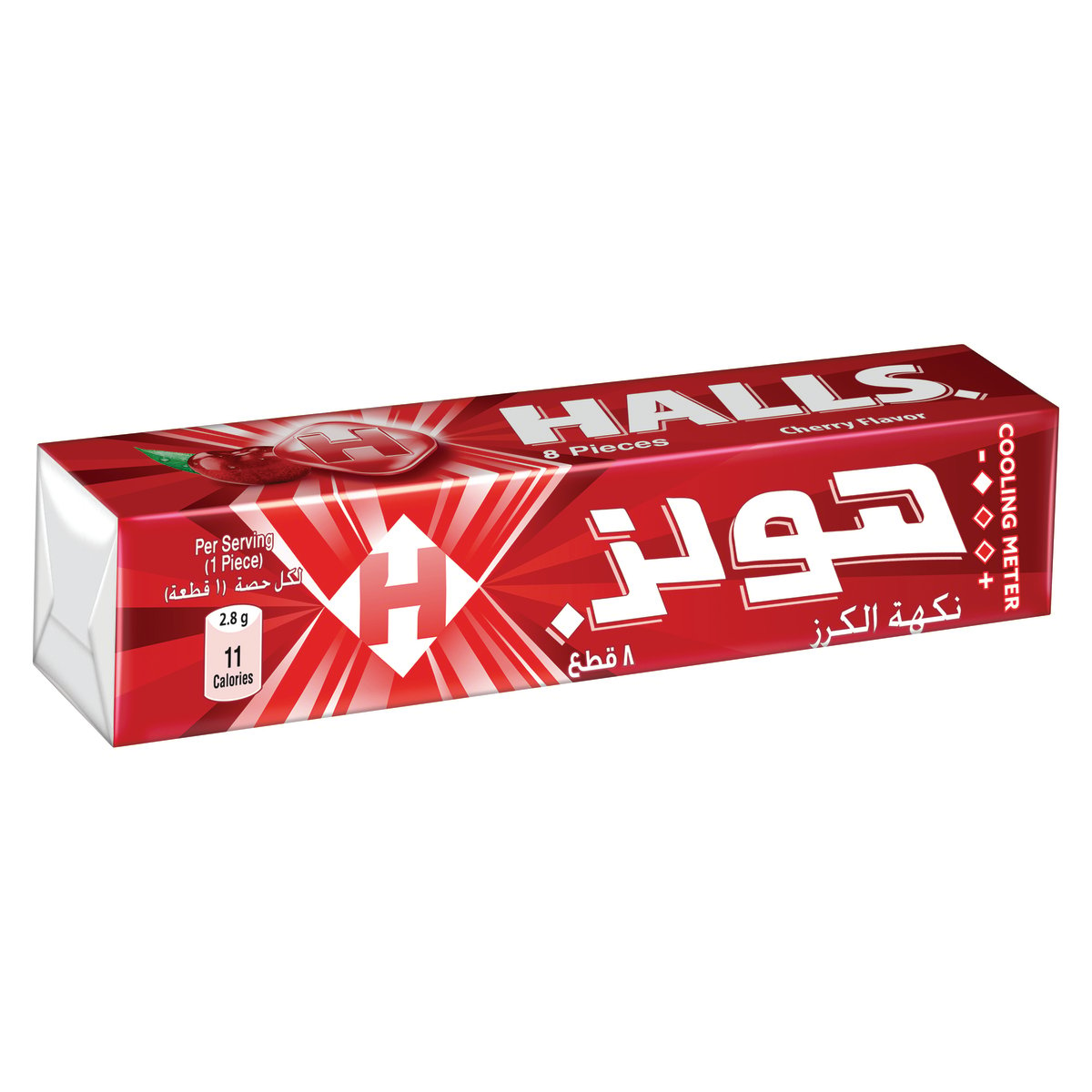 Halls Cherry Flavor 8 pcs