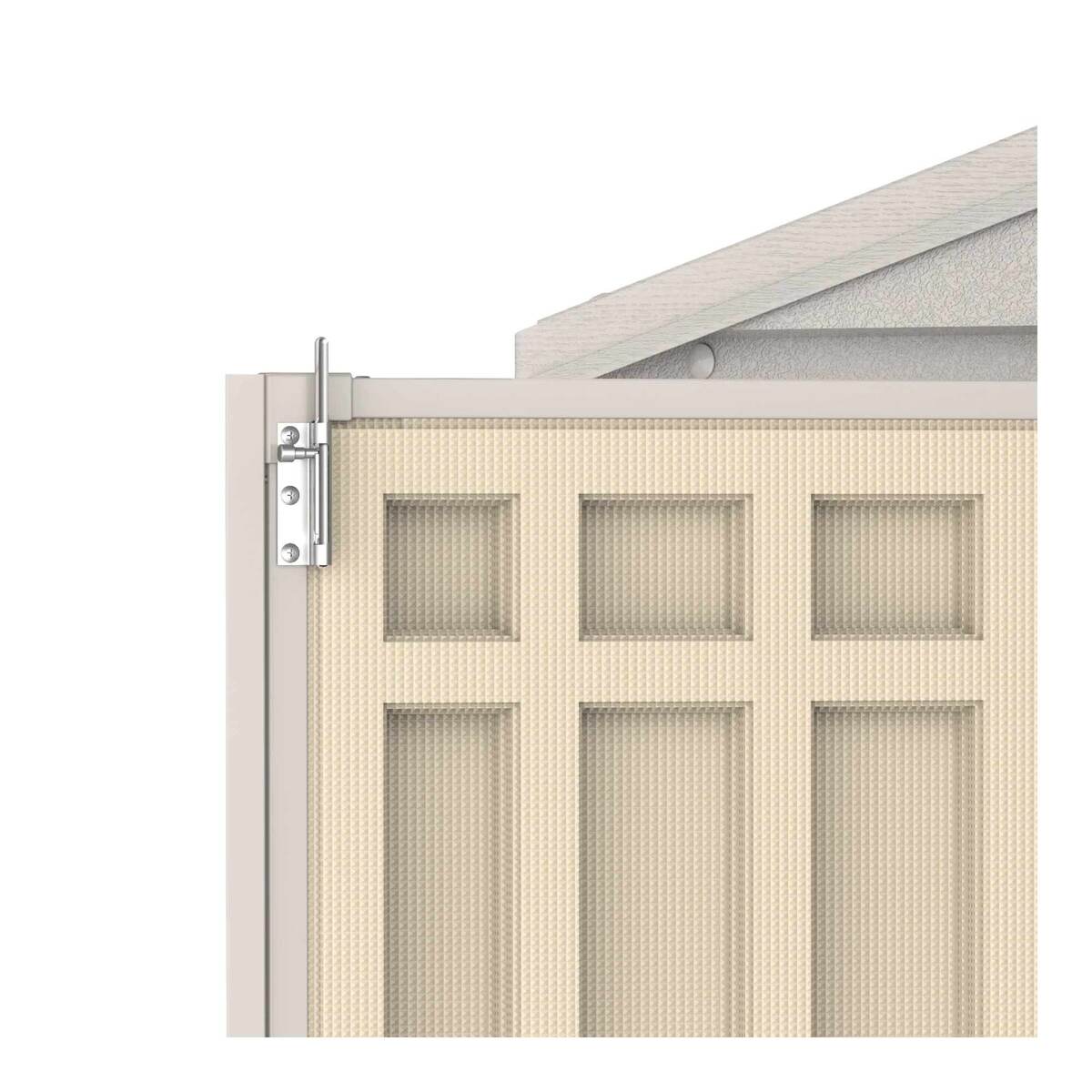 Cosmoplast Woodbridge Resin Garden Storage Shed HFGSHD21013EX 10.5x13FT 324.8x405x233.2cm