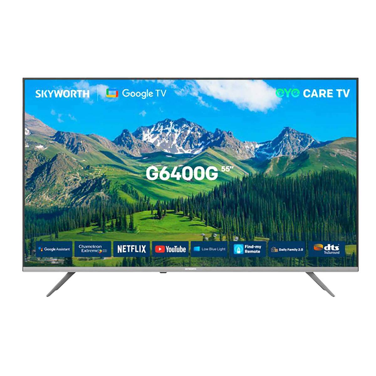 Skyworth 55 inches 4K Google Smart TV, 55G6400G