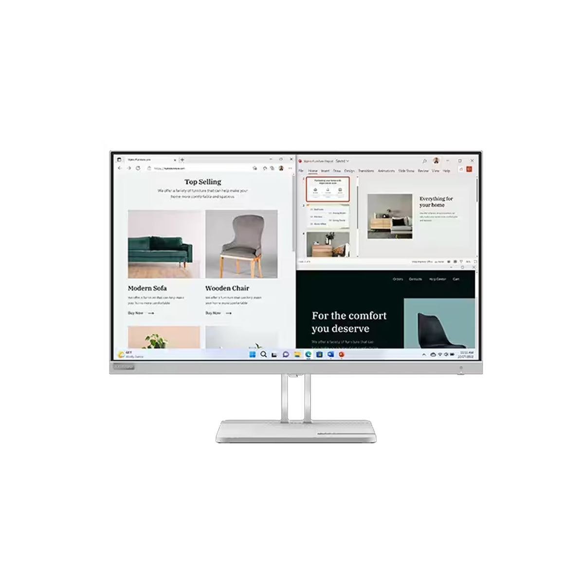 Lenovo FHD LED Monitor MTRL27E 27"