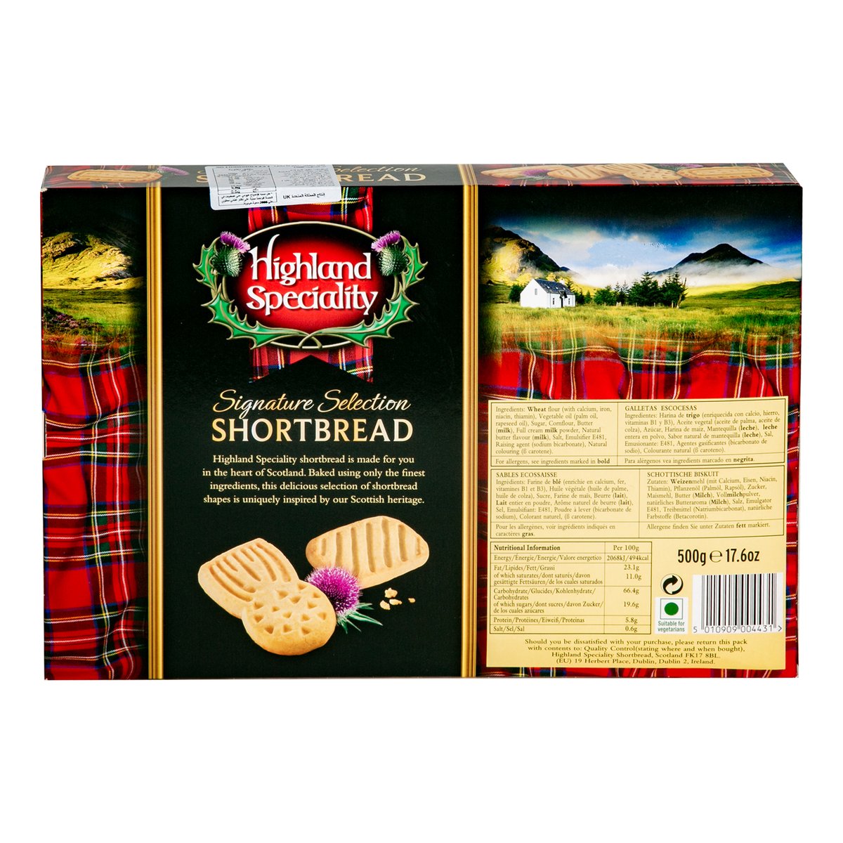 Highland Specialty Signature Selection Shortbread 500 g