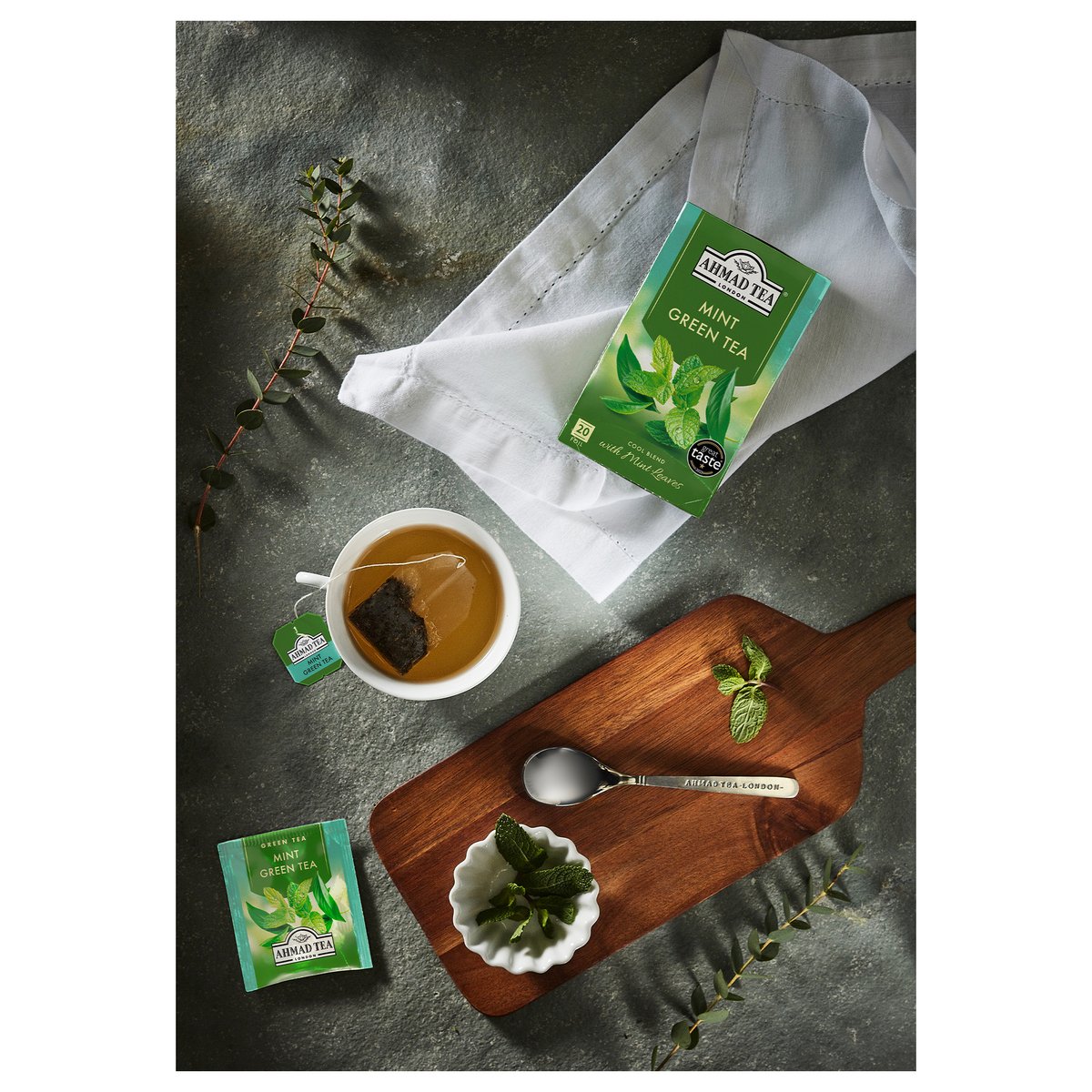 Ahmad Tea Mint Green Tea 20 Teabags