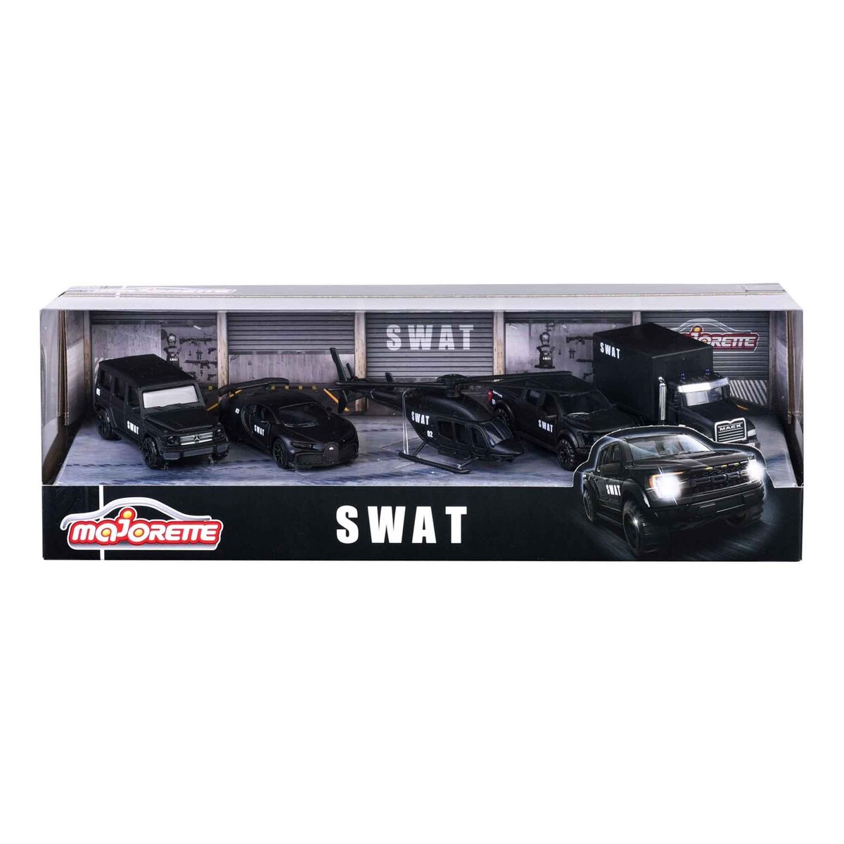 Majorette Swat Die-Cast Car Set, 212053167