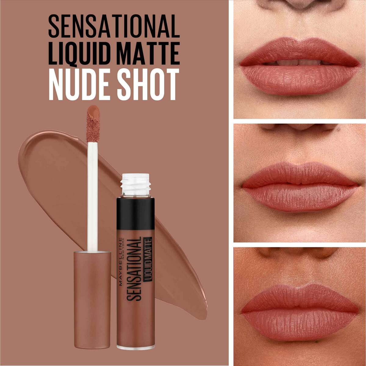 Maybelline Sensational Liquid Matte NUO8