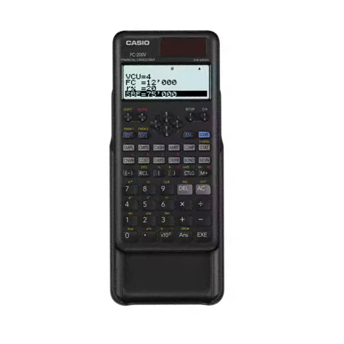 Casio Calculator FC-200V 2nd Edition