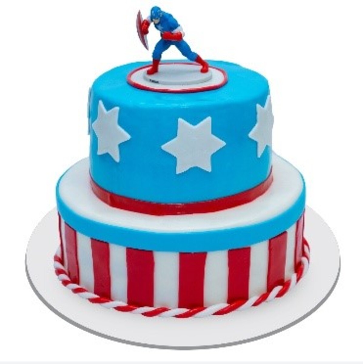 Captain America Cake 3 kg