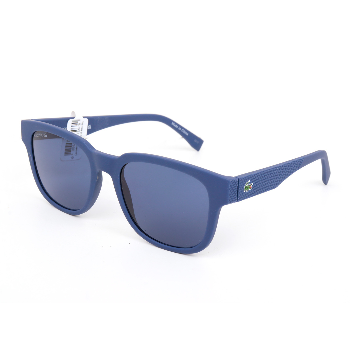 Lacoste Men's Rectangle Sunglasses, Blue, 982S5319