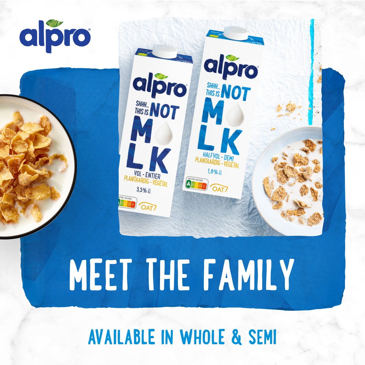 Alpro This Is Not Milk Plant Based & Semi 1 Litre