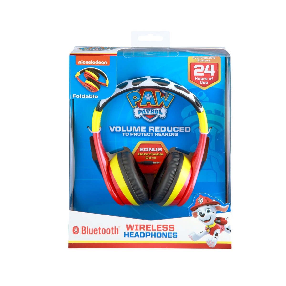 قم بشراء KIDdesigns Paw Patrol Kid Safe Wireless Bluetooth Kids Headphones  - Marshall Online at Best Price من الموقع - من لولو هايبر ماركت Wireless  Headphone