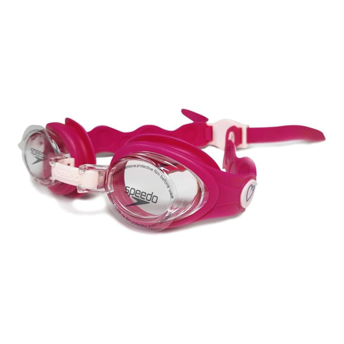 Speedo Infant Illusion Goggle, Blossom/Electric Pink/Clear, 8-1211514639