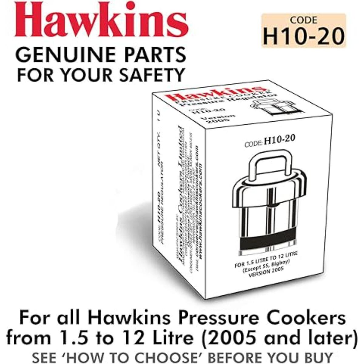 Hawkins Pressure Cooker Regulator / Vent Weight H10-20