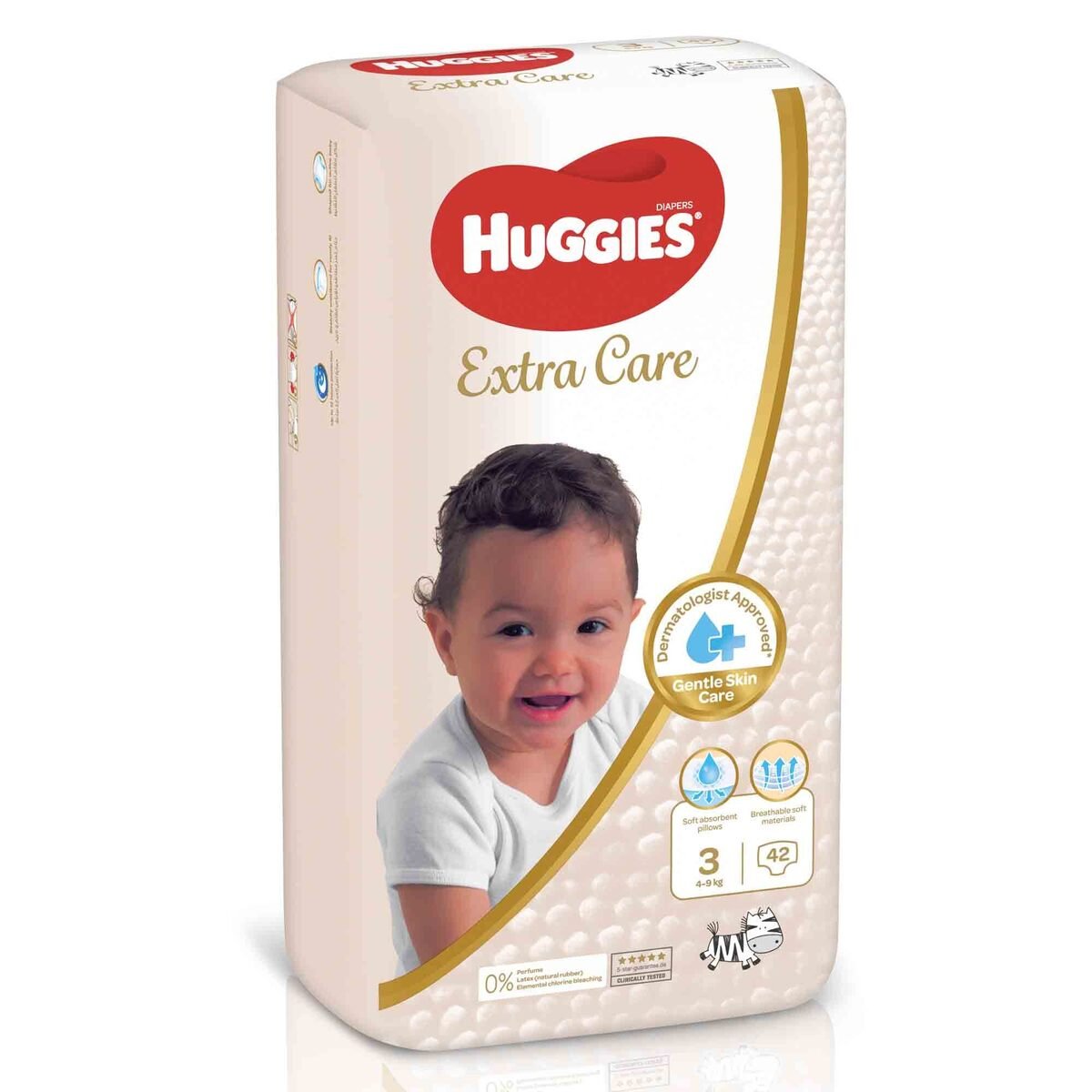 Huggies Extra Care Size 3 4 - 9 kg Value Pack 42 pcs