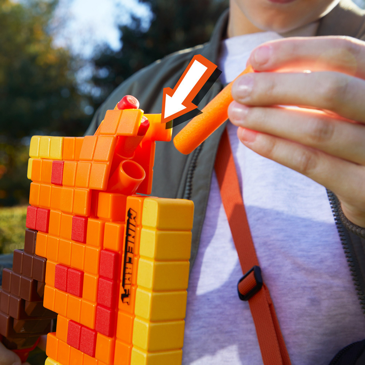 Nerf Minecraft Firebrand, F8953