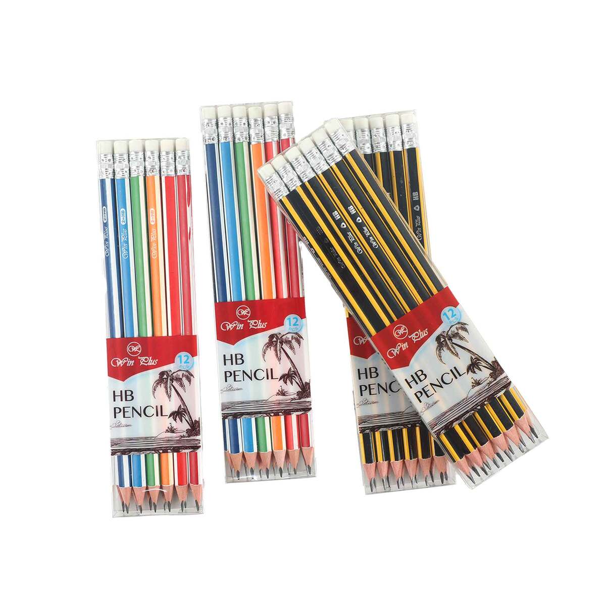 Win Plus HB Pencil 48s