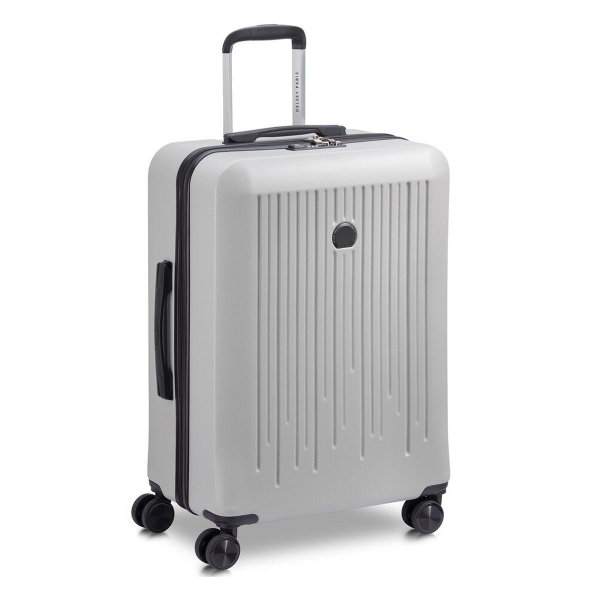 Delsey Christine Hard Trolley, 4 Double Wheels, 82 cm, Storm Grey