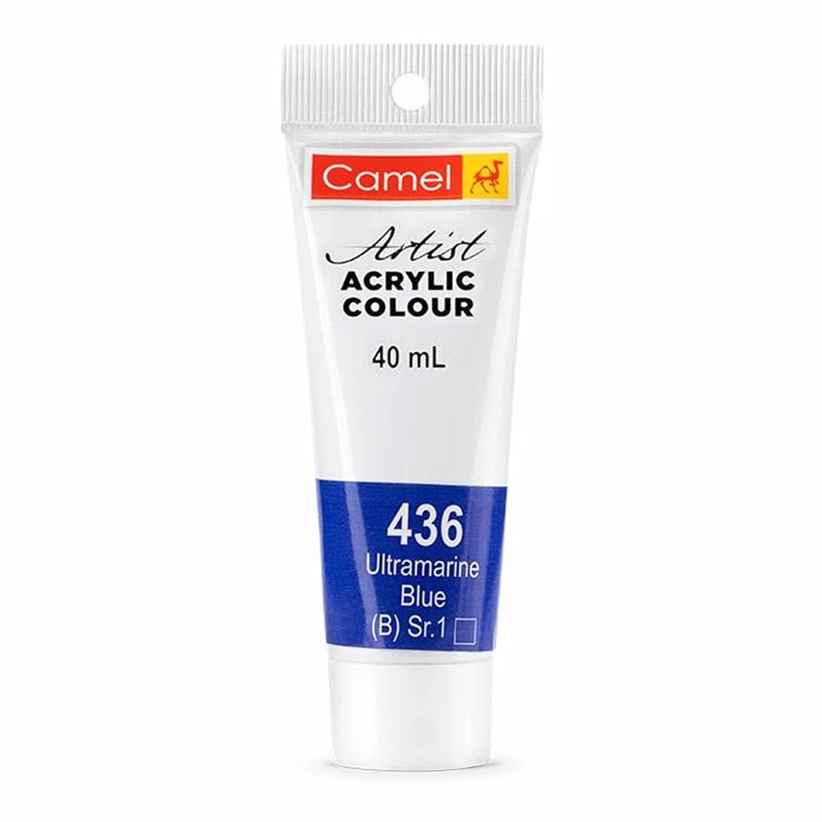 Camel Artist Acrylic Colour, 40 ml, Series 1, 436 Ultramarine Blue