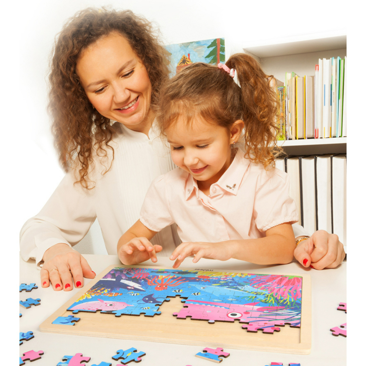 Mideer Ocean Wooden Puzzle, 100 Pcs, MD3052