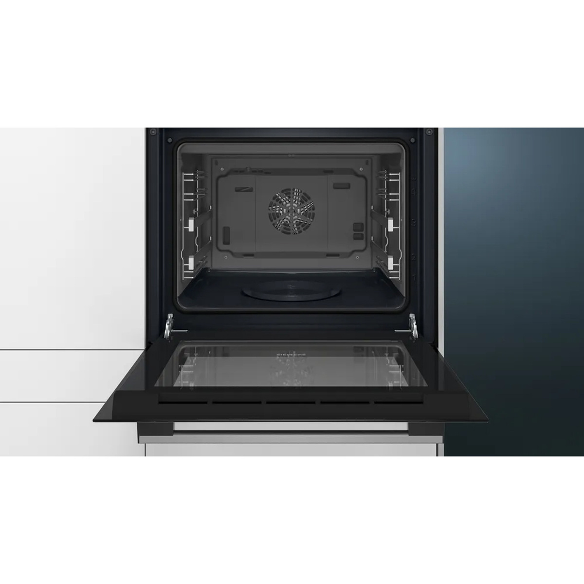 Siemens iQ500 Built in Oven, 66 L, Black, HI257JYB0M