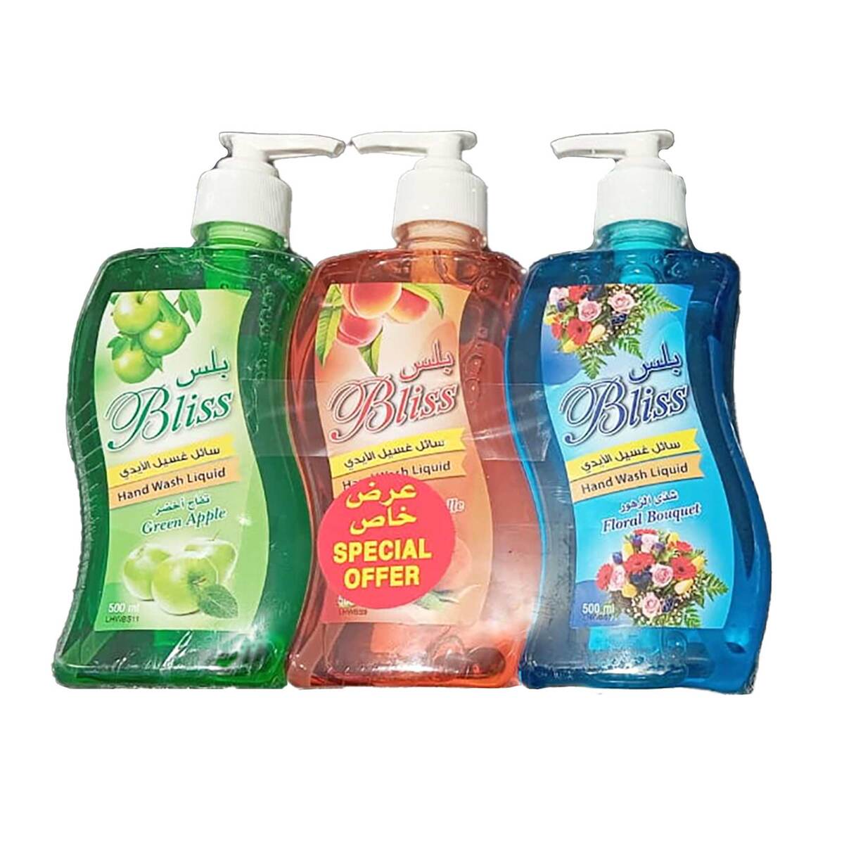 Bliss Hand Wash Assorted Value Pack 3 x 500 ml