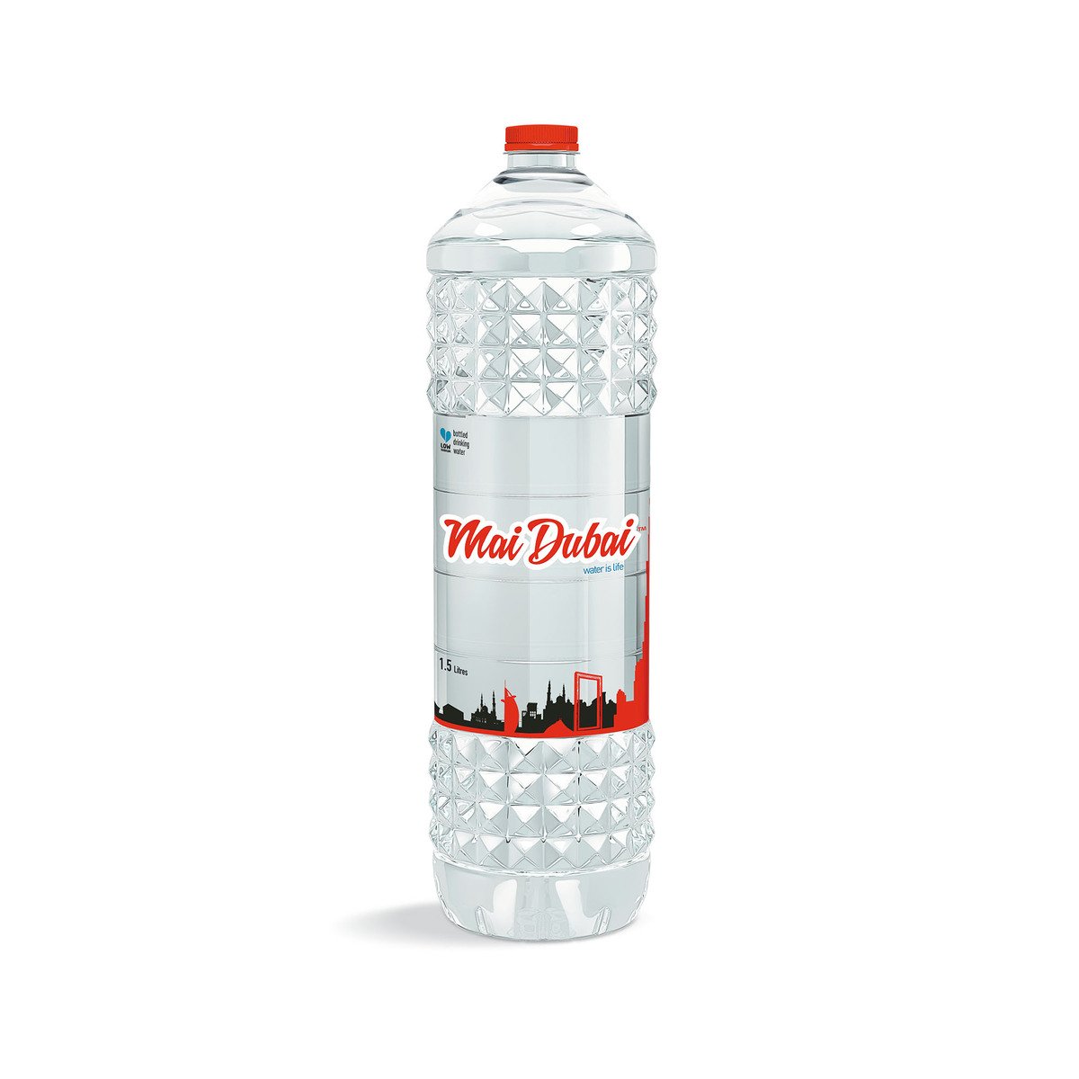 ماي دبي مياه شرب معبأة 1.5 لتر