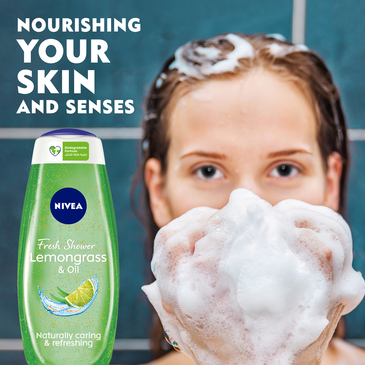 Nivea Shower Gel Lemongrass & Oil 500 ml