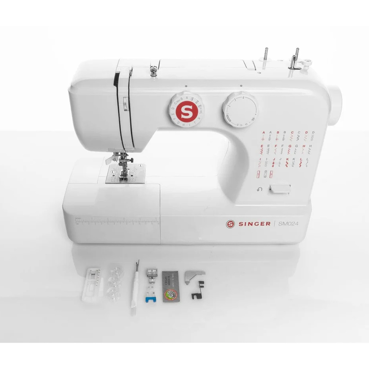 Singer Sewing Machine, White, SGM-SM024