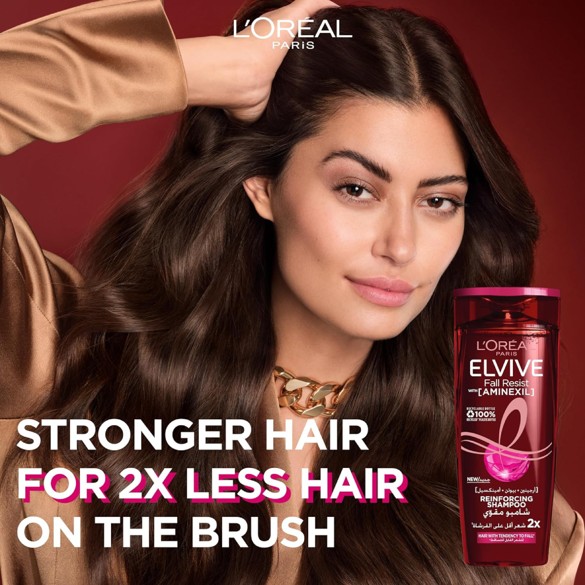 L'Oreal Paris Elvive Full Resist Reinforcing Shampoo 400 ml + Conditioner 360 ml