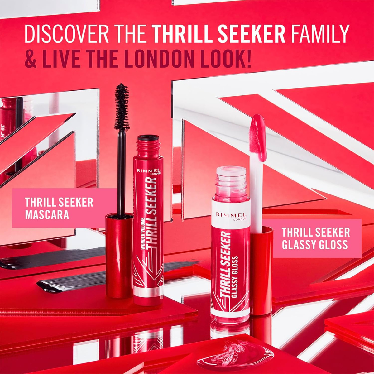 Rimmel London Rimmel Thrill Seeker Glassy Gloss 350 Pink to the Berry 10ml