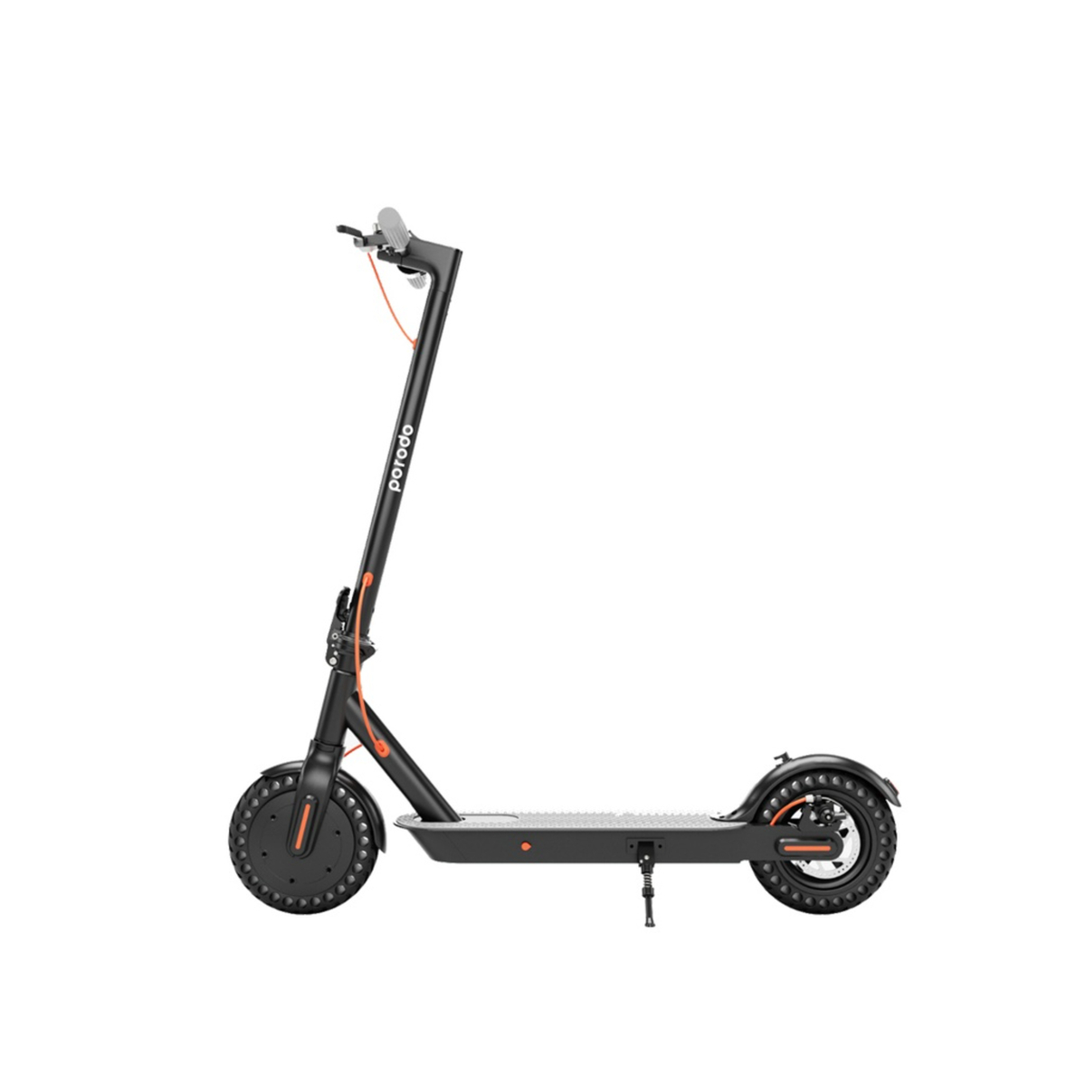 Porodo Electric Scooter 6.6AH with Helmet - Black PD-ESCH-BK