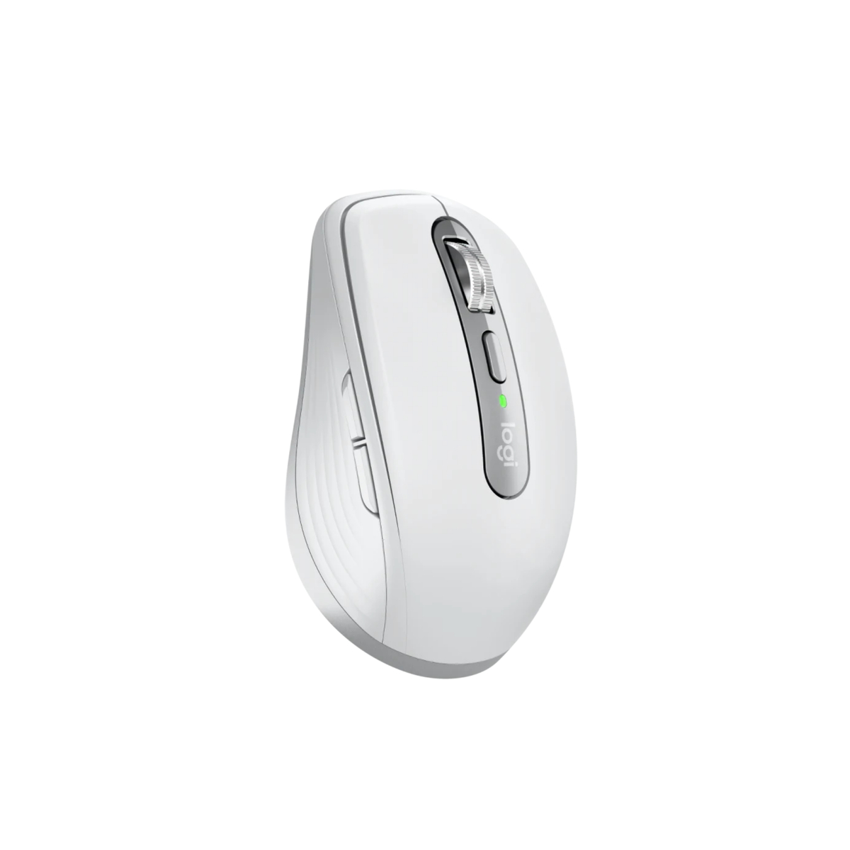 Logitech Master MX ANYWHERE 3S Compact Wireless Mouse, Pale Grey, 910-006930