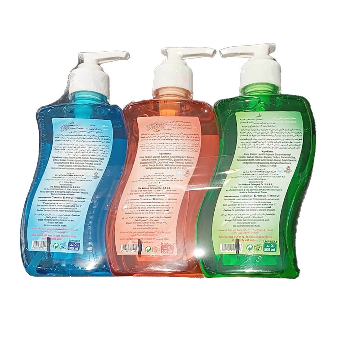 Bliss Hand Wash Assorted Value Pack 3 x 500 ml