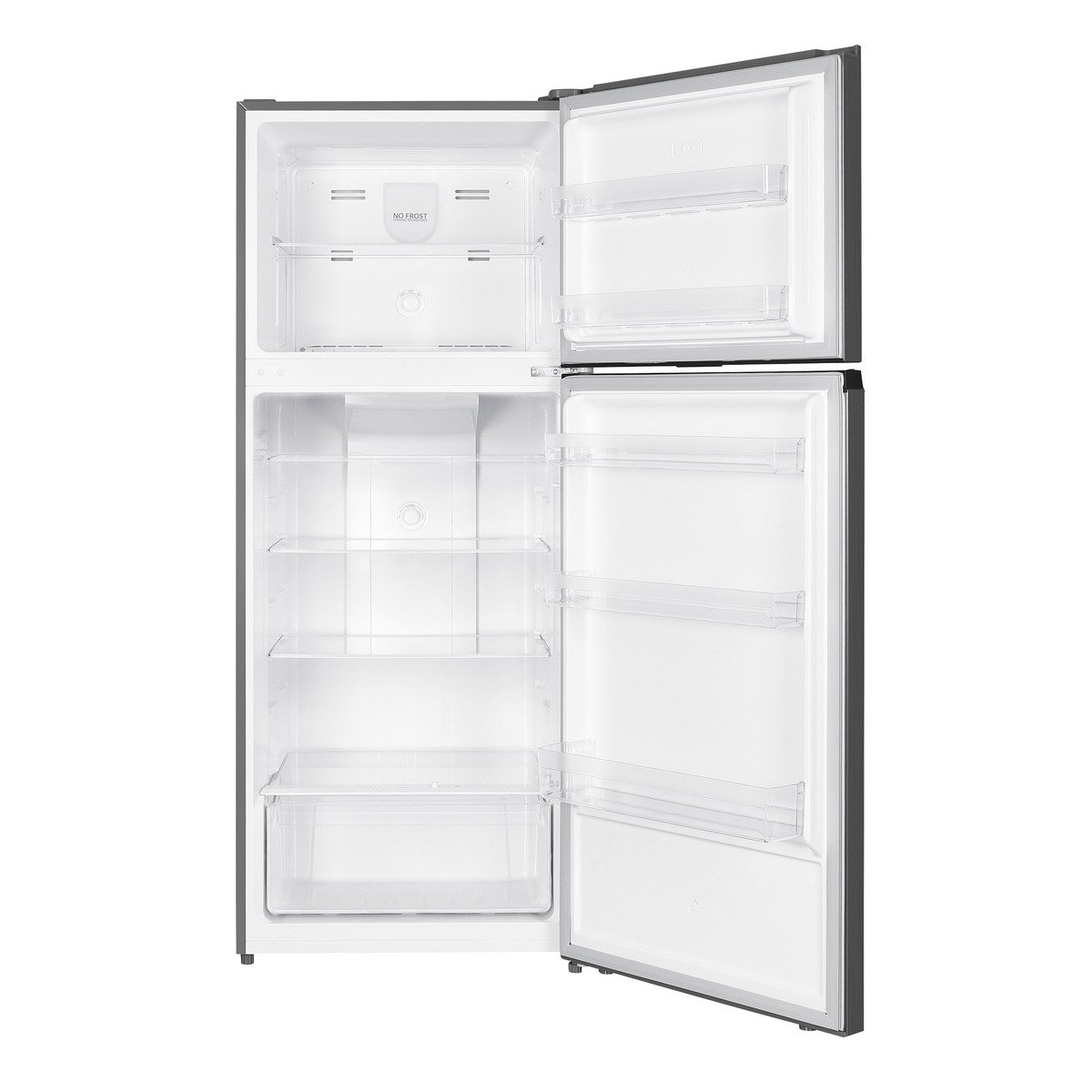 Haier Double Door Refrigerator, 420L Net Capacity, Silver, HRF-480NS