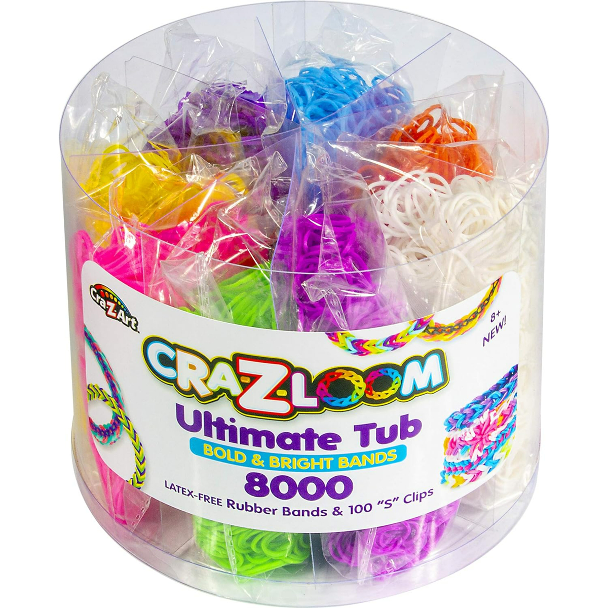 Cra-Z-Art Cra-Z-Loom Rubber Band Loom Kit, The Ultimate, 8+