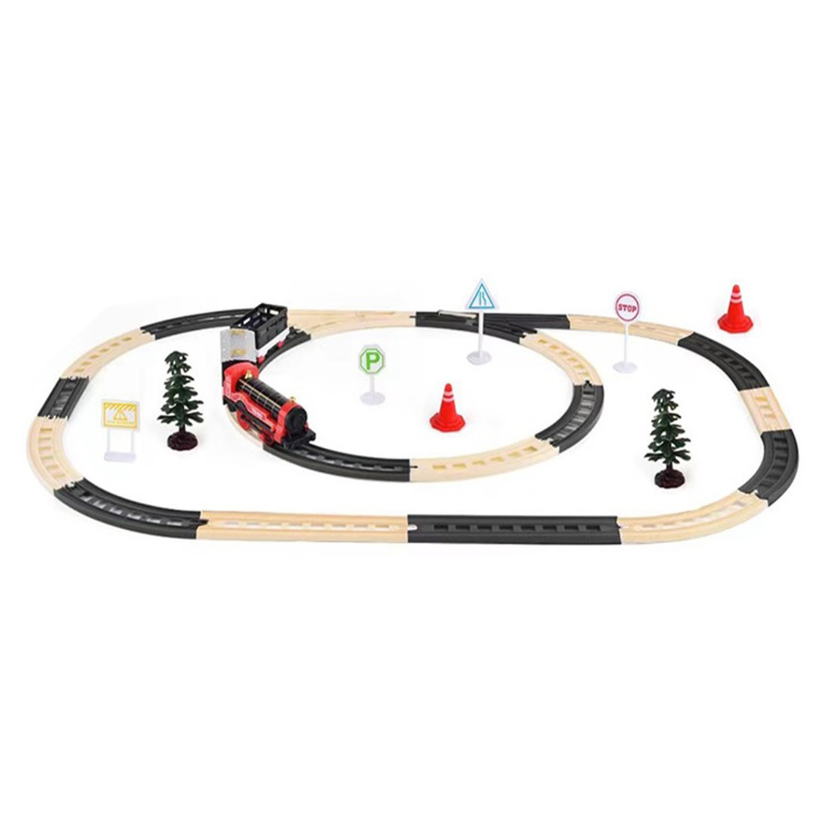 Battery Operated Train Track Play Set 1628-1A