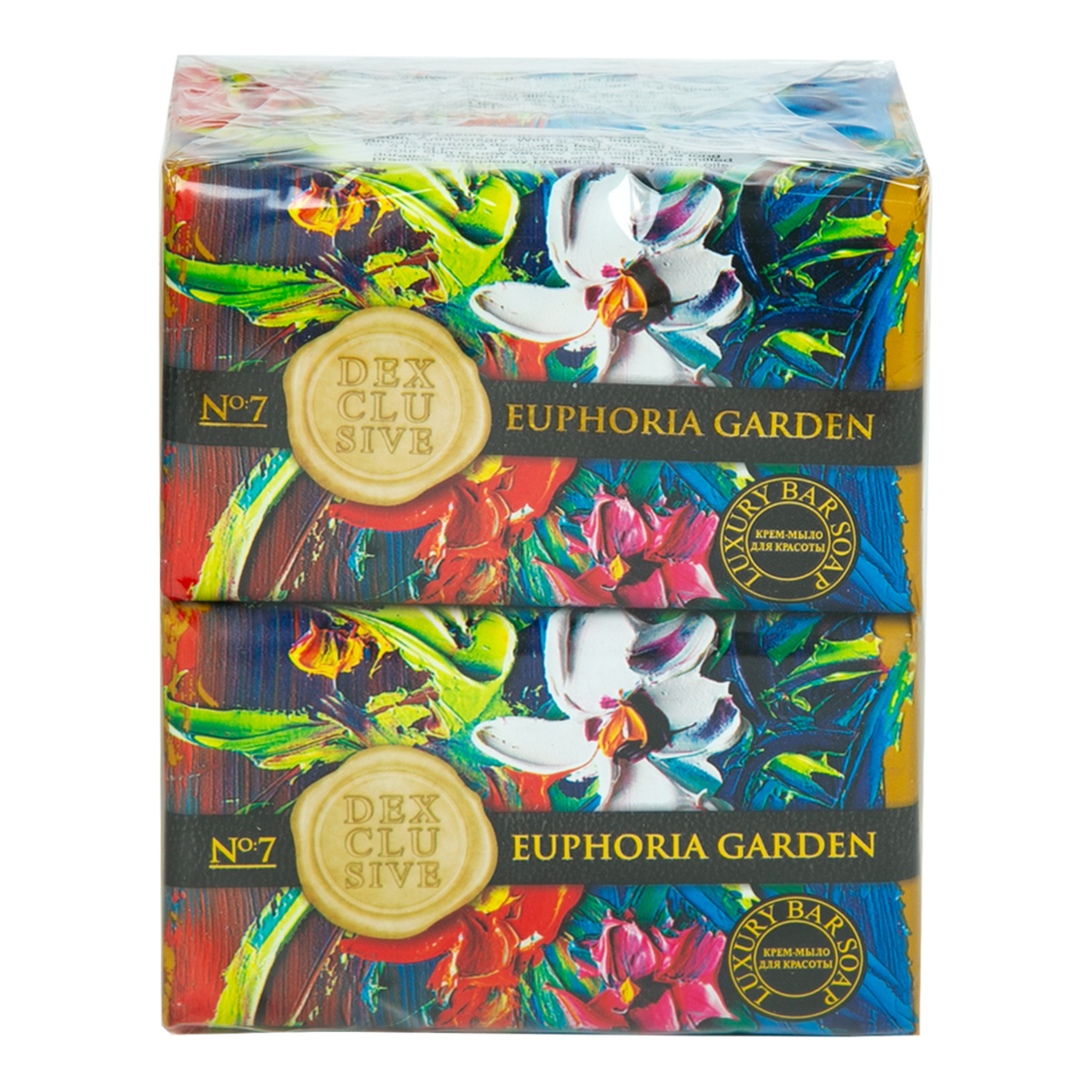 Dexclusive Euphoria Garden Luxury Bar Soap 4 x 150 g