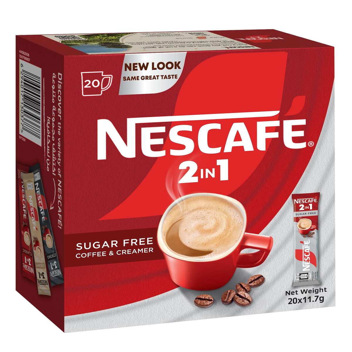 Nescafe 2in1 Classic Coffee Sugar Free 20 x 11.7 g