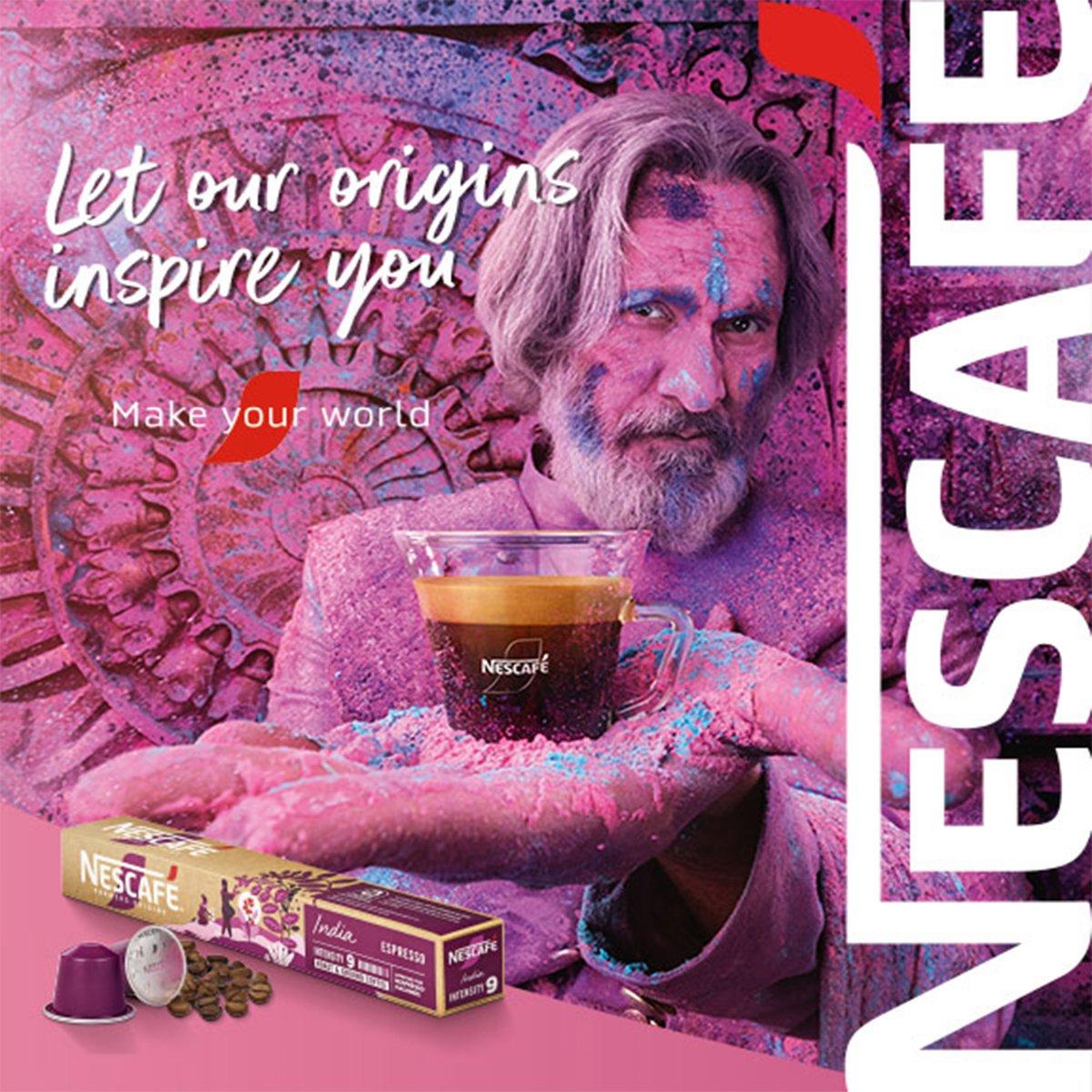 Nescafe Farmers Origins India Espresso Intensity 9 Coffee Capsules 44 g