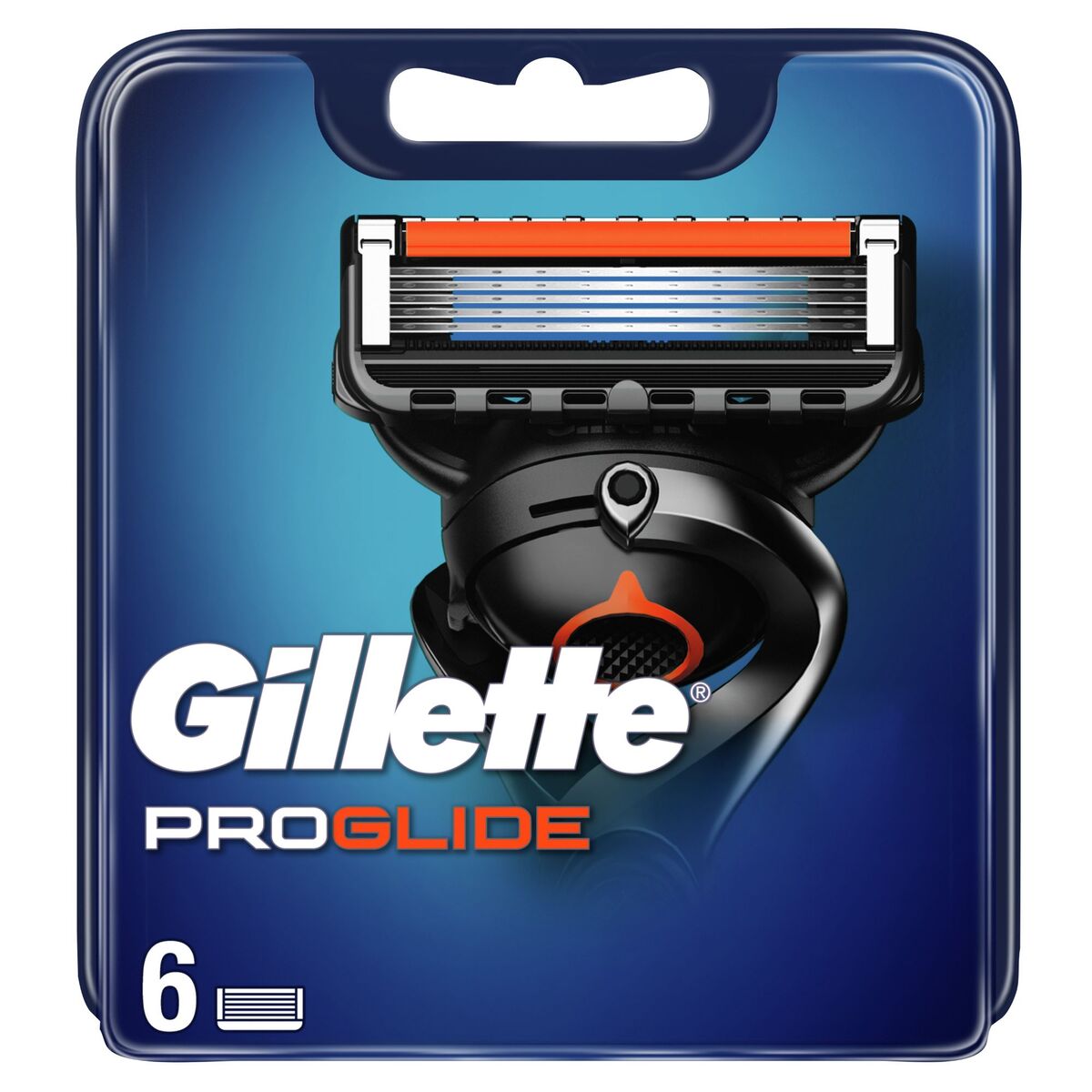 Gillette Fusion 5 ProGlide Men's Razor Blade Refills 6 pcs