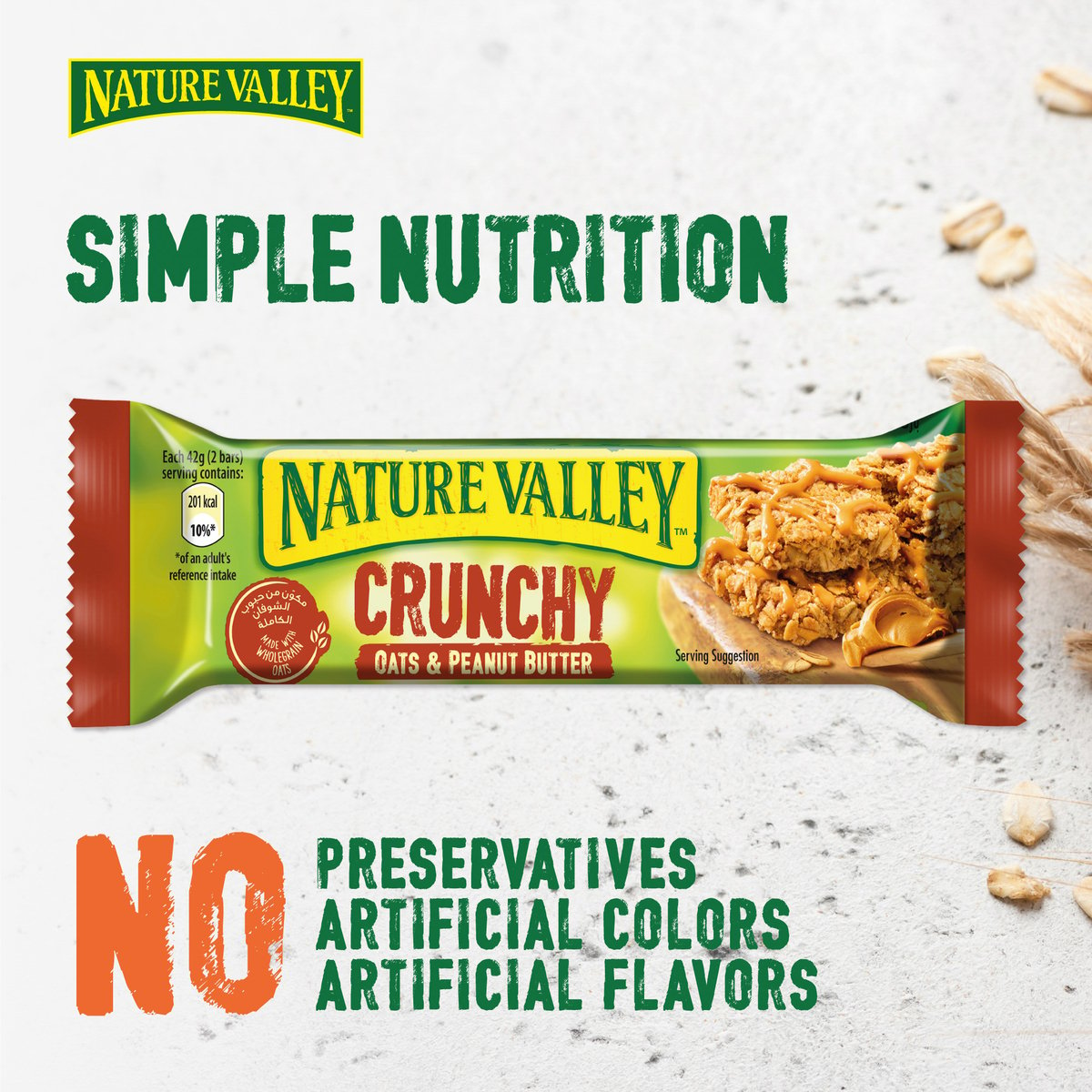 Nature Valley Crunchy Oats & Peanut Butter Bar 42 g