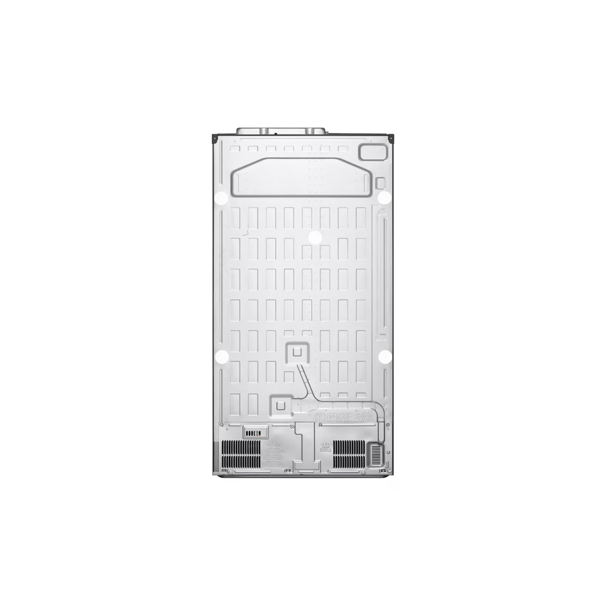 LG Double Door Refrigerator, 626L, Platinum Silver, GR-B267SLWL