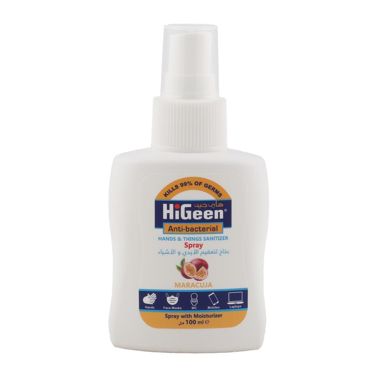 Hi-Geen Maracuja Hand Sanitizer Spray 100 ml