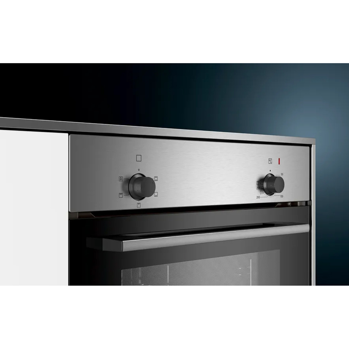 Siemens iQ100 Built In Oven, 71 L, Stainless Steel, HA010FBR1M