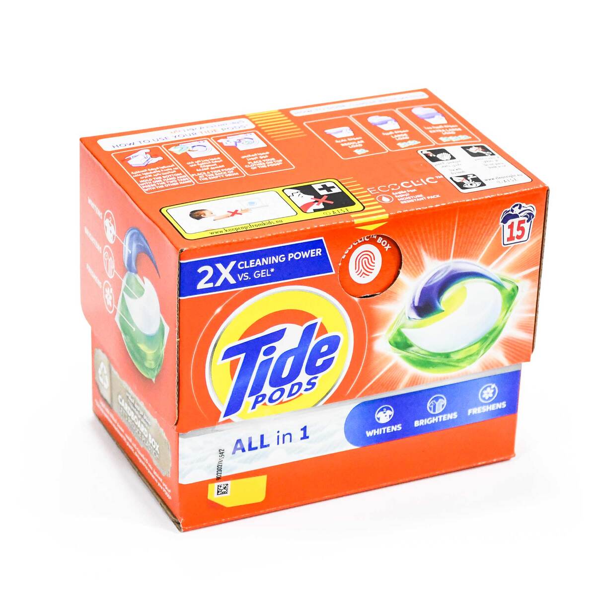 Tide Wow All in 1 Pods Original Scent 15 pcs