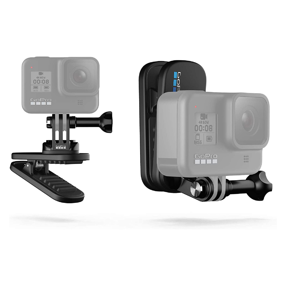 GoPro Travel Kit With Magnetic Swivel Clip, Shorty And Compact Case, Black, AKTTR-002