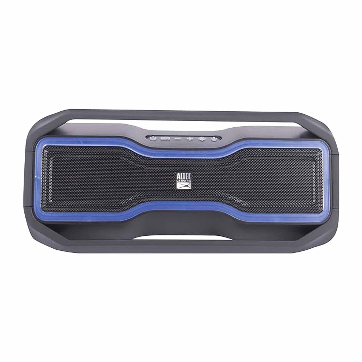 Altec Lansing RockBox - Waterproof, Wireless, Bluetooth Speaker, Floating, IP67, Portable Speaker, Strong Bass, Rich Stereo System, Microphone, 100 ft Range, Lightweight, 12-Hour Battery, LED Lights