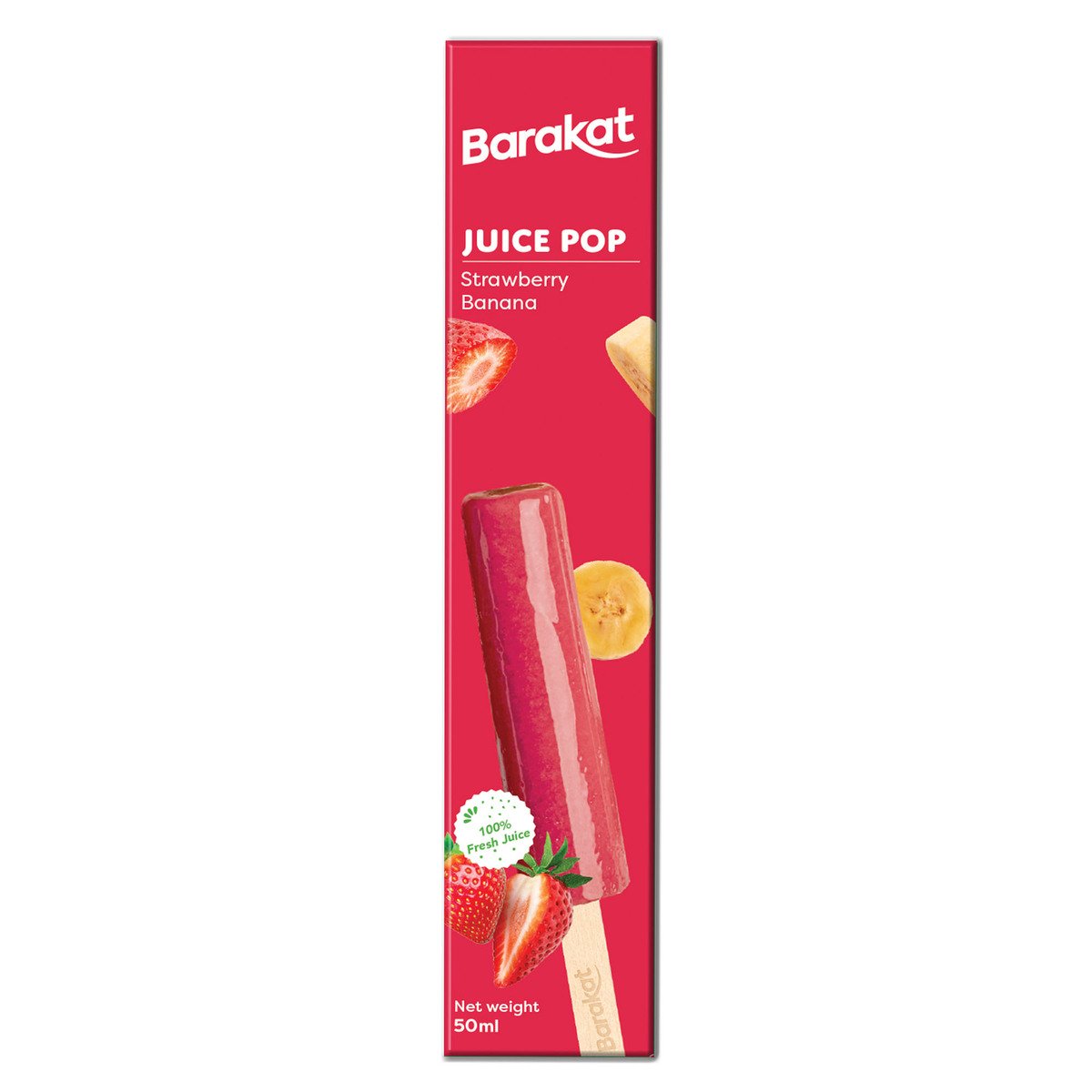 Barakat Strawberry Banana Juice Pop 50 ml