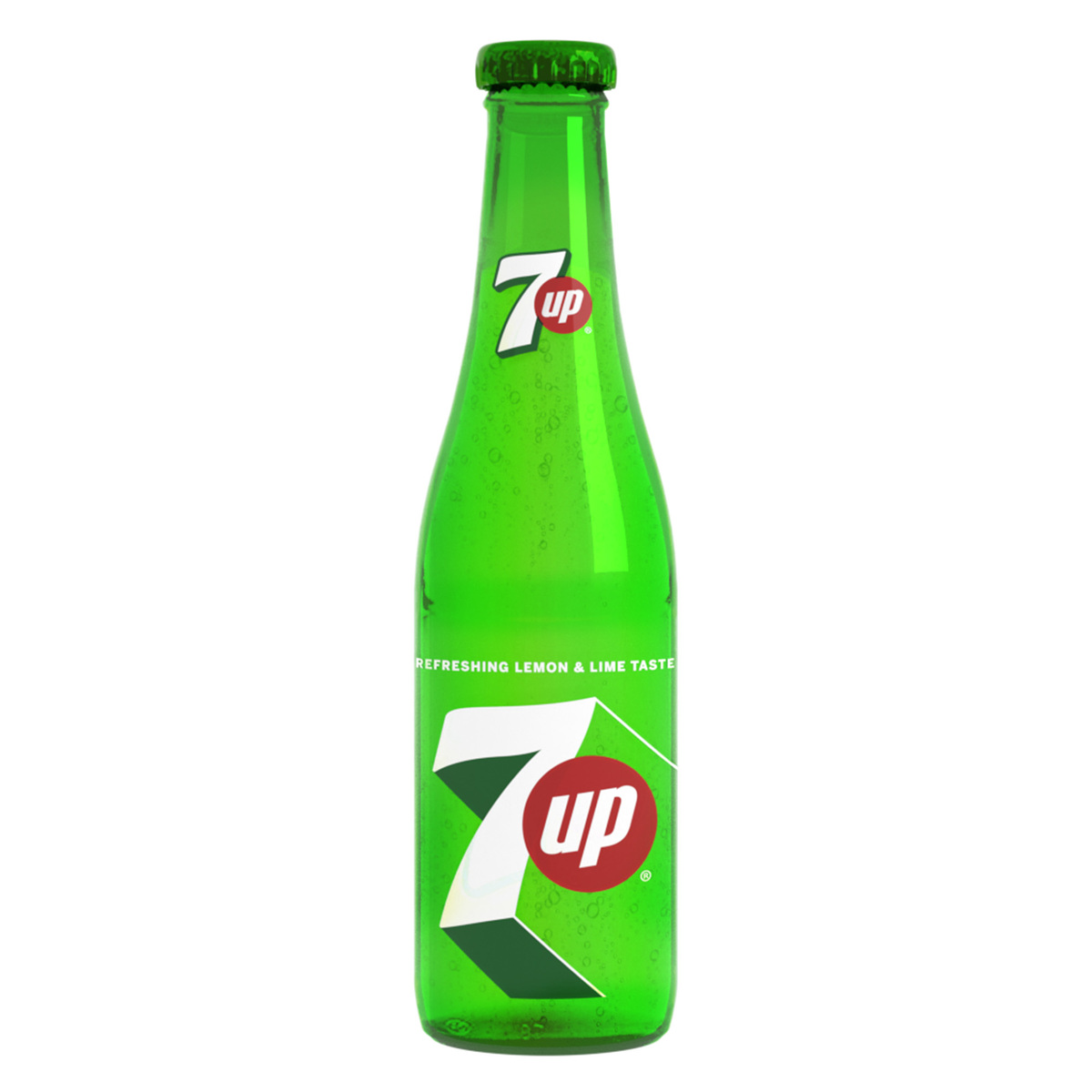 7UP Carbonated Soft Drink Glass Bottle 250 ml