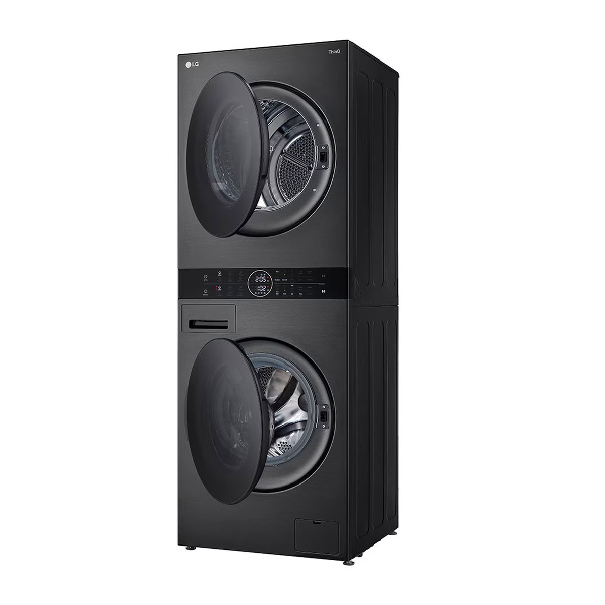 LG 24'' Wash Tower, 12/10 kg, Black Steel, W4W8BVKKZHM